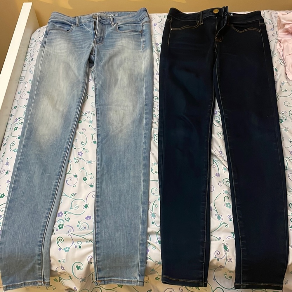 American eagle jegging skinny jeans bundle